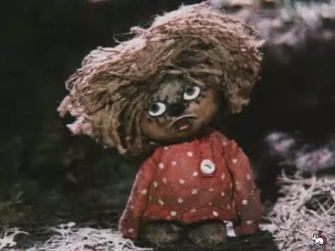 Кадр из мультфильма "Домовёнок Кузя".